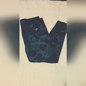 Gymshark Navy Camo Navy Blue XXL